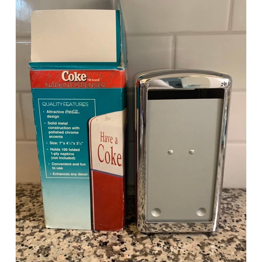 Coca Cola Collectable Napkin Despenser. Brand New in Box! - Picture 4 of 4